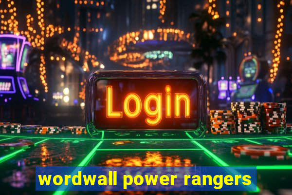 wordwall power rangers